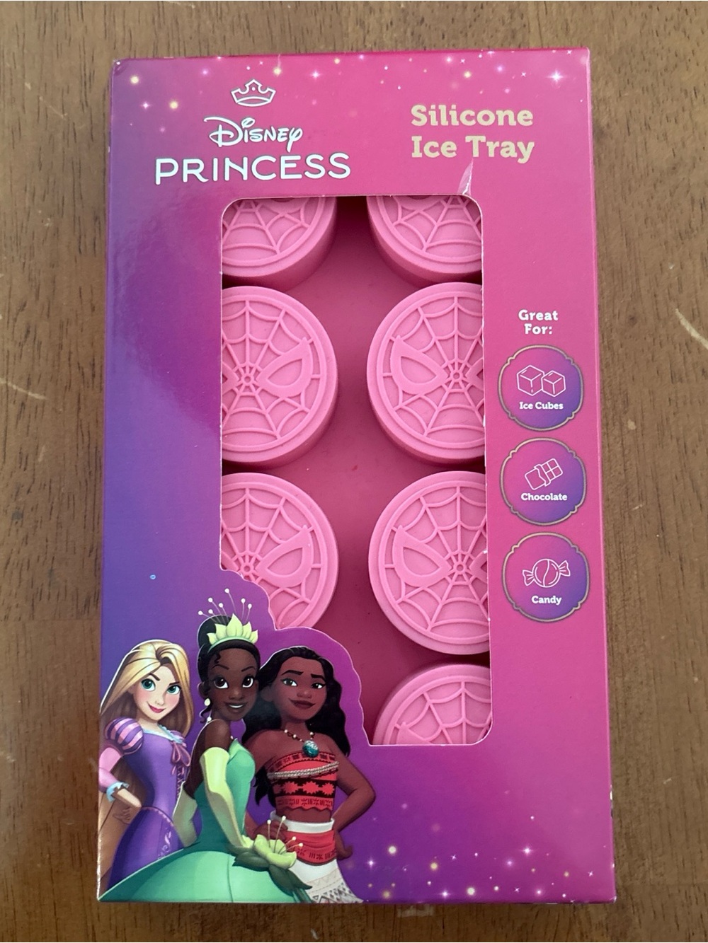 Disney Princess Pink Silicone Ice Tray - Pink Molds